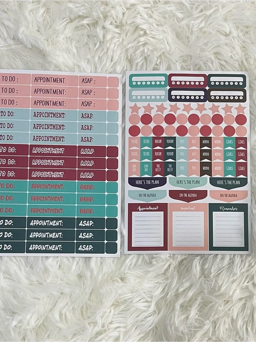 N/A planner calendar
